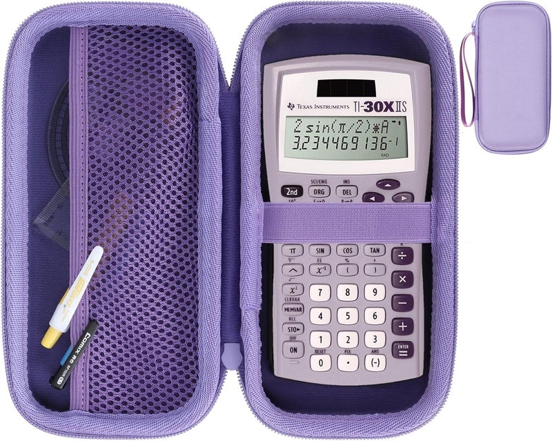 RIYADAone Hard Case Replacement for Texas Instruments TI-30XIIS TI-30XS TI-30Xa TI-36X Pro Scientific Calculator Case Only (Lavender Case) - Image 1